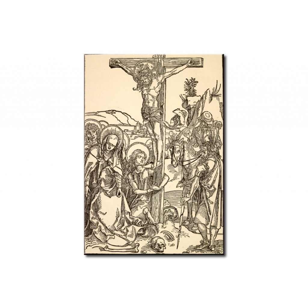 Schilderij  Albrecht Dürer: Crucifixion Of Christ