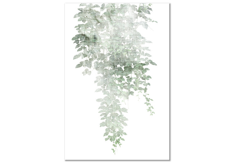 Canvas Green Cascade (1 Part) Vertical