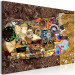 Målning Klimt's Love (1 Part) Wide 129350 additionalThumb 2