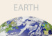 Wall Poster Earth - Green Planet and Abstract Composition With Solar System 146250 additionalThumb 5