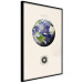 Wall Poster Earth - Green Planet and Abstract Composition With Solar System 146250 additionalThumb 6