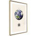 Wall Poster Earth - Green Planet and Abstract Composition With Solar System 146250 additionalThumb 11