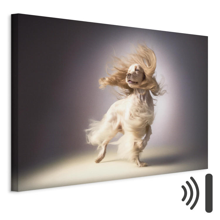 Målning AI Dog Cocker Spaniel - Long-Haired Animal in the Wind - Horizontal 150250 additionalImage 8