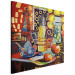 Canvas Power of Colour (1-piece) - Still life with colourful vessels 48450 additionalThumb 2