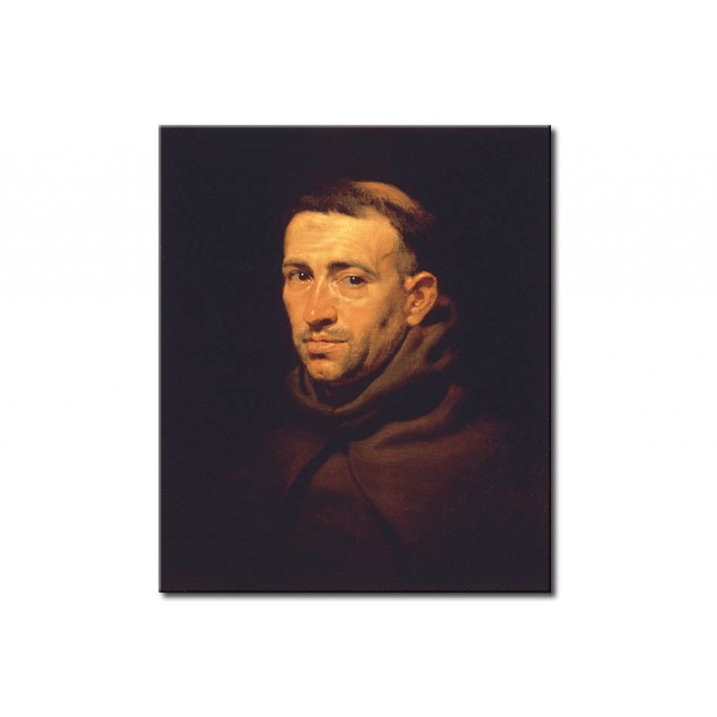 Cópia Do Quadro Portrait Of A Franciscan