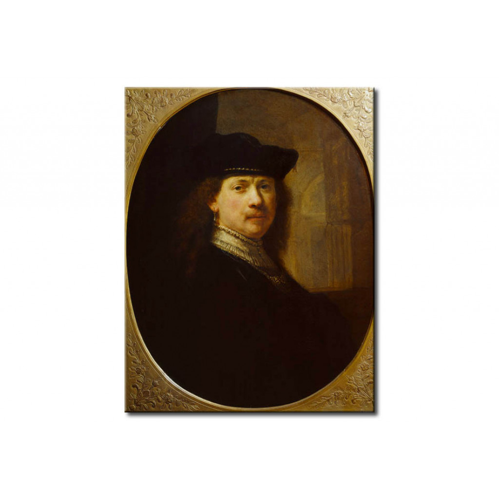 Schilderij  Rembrandt: Portrait Of Rembrandt