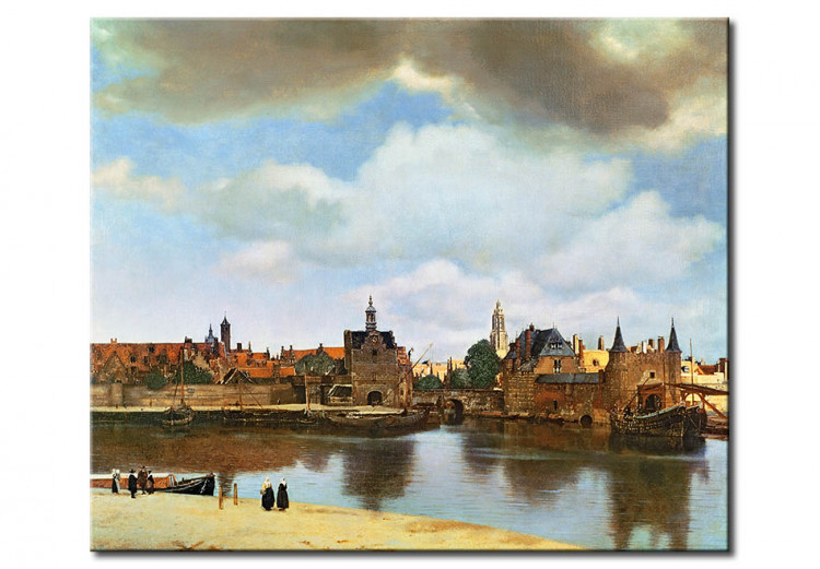 Reprodução do quadro View of Delft 50950