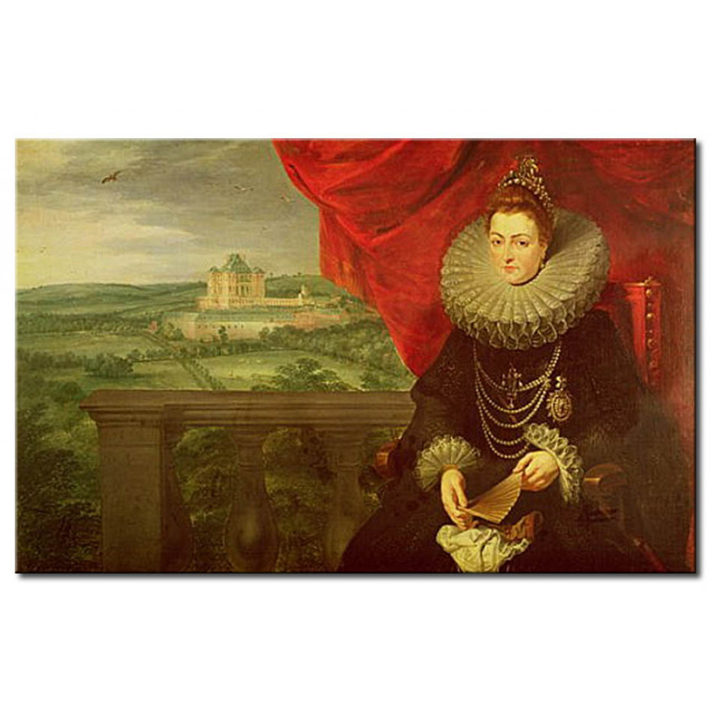 Reprodução Da Pintura Famosa The Infanta Isabella Clara Eugenia