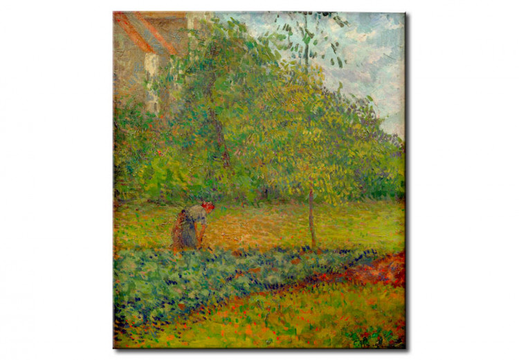 Réplica de pintura Campesino en un jardín de Pontoise 53650