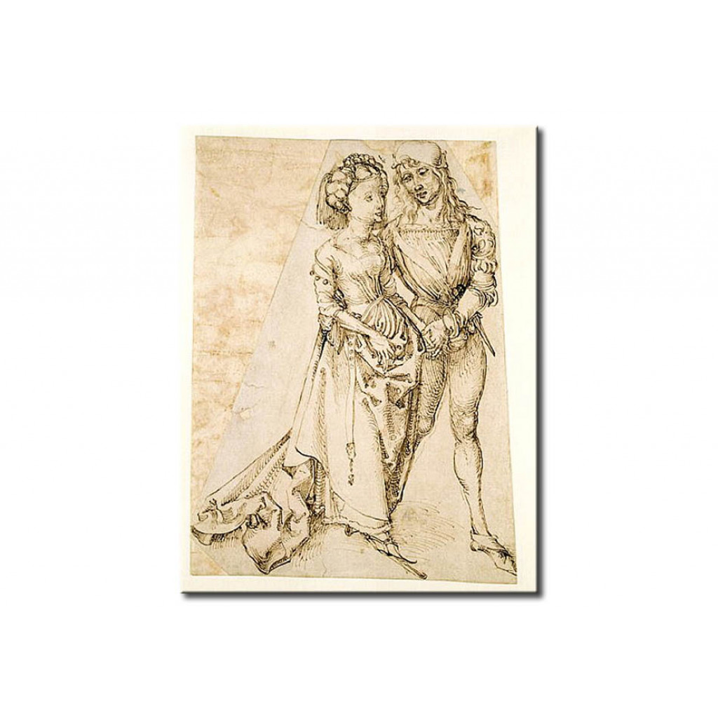 Schilderij  Albrecht Dürer: Lovers