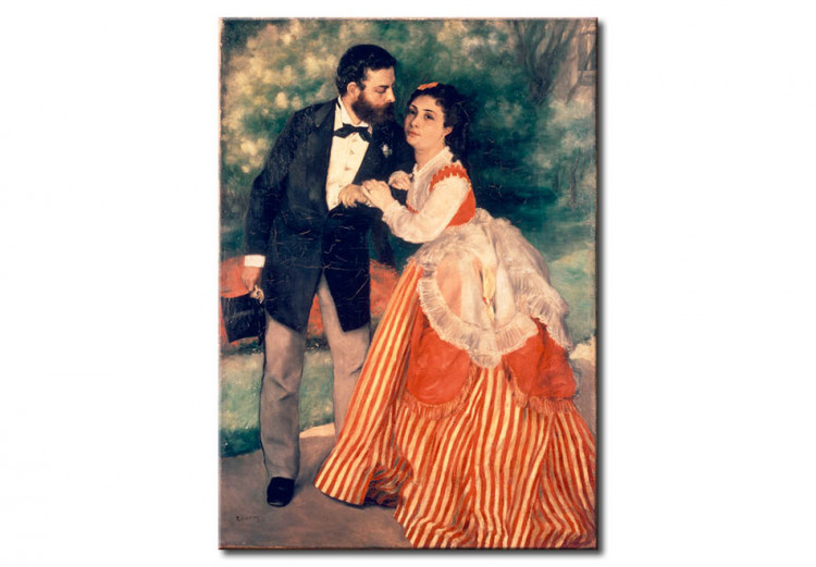Wandbild Die Sisley Familie PierreAuguste Renoir Kunstdrucke
