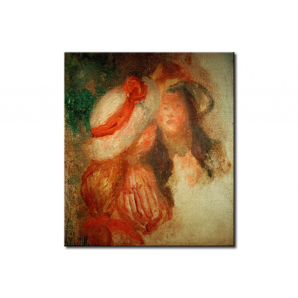 Schilderij  Pierre-Auguste Renoir: Zwei Kleine Mädchen