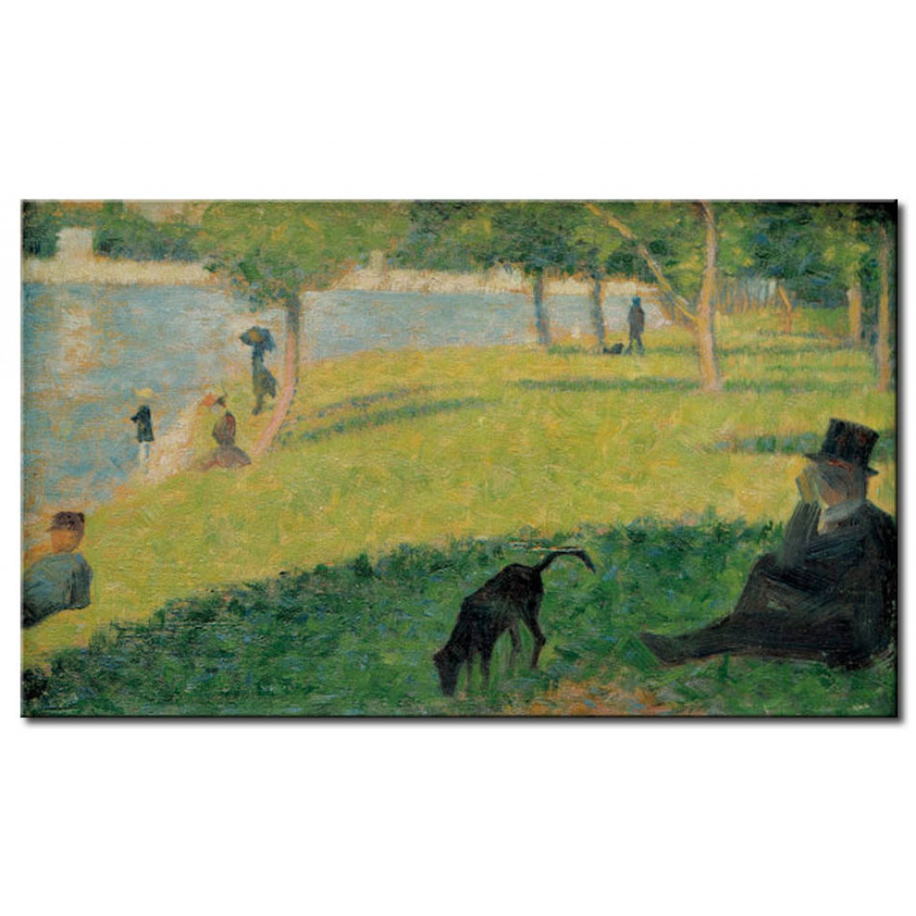 Schilderij  Georges Seurat: Un Dimanche Aprèsmidi à La Grande Jatte-