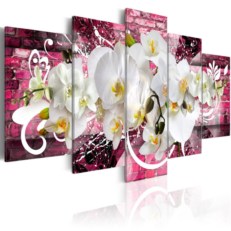 Wandbild Variation zum Thema Orchidee 61750 additionalImage 2