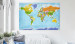 Ozdobna tablica korkowa Mapa świata: Flagi państw [Mapa korkowa] 95950 additionalThumb 3