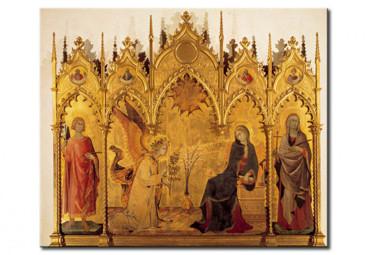 Quadro famoso Annunciation / The Saints Ansanus and Julitta 109760