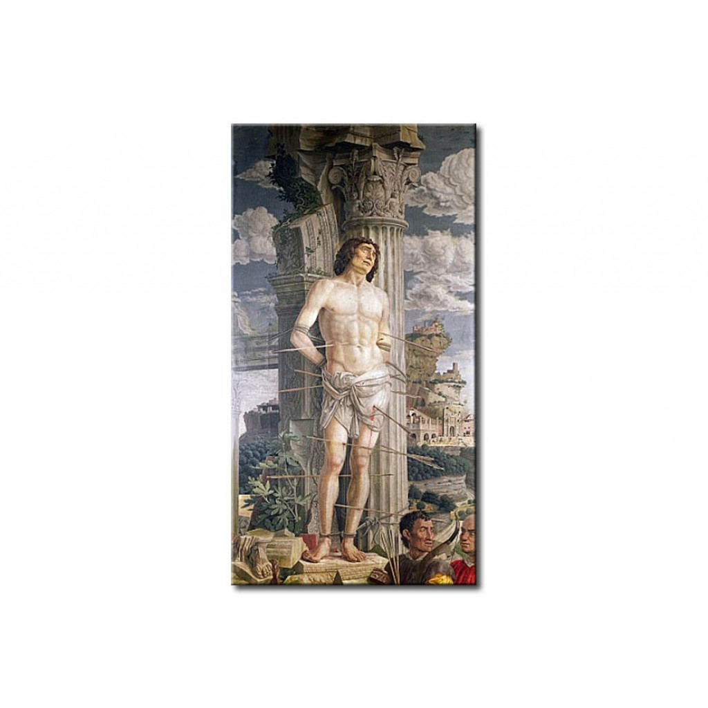 Schilderij  Andrea Mantegna: St. Sebastian