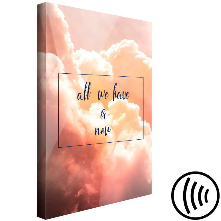 Canvas Print All We Have is Now (1 Part) Vertical 114260 additionalImage 6