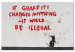 Canvas Quotes Graffiti (1 Part) Wide 118660