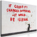 Canvas Quotes Graffiti (1 Part) Wide 118660 additionalThumb 2