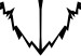 Obraz Czarne kontury wilka - geometryczna kompozycja na białym tle 125860 additionalThumb 4