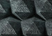 Carta da parati moderna Muro di carbone - una composizione simmetrica con figure geometriche 134660 additionalThumb 3