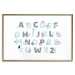 Wall Poster Polish Alphabet for Children - Gray and Blue Letters with Animals 146460 additionalThumb 24