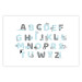 Wall Poster Polish Alphabet for Children - Gray and Blue Letters with Animals 146460 additionalThumb 21
