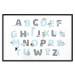 Wall Poster Polish Alphabet for Children - Gray and Blue Letters with Animals 146460 additionalThumb 23