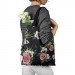 Shoppingväska Simple beauty - vintage style rose flower design on black background 147560 additionalThumb 3