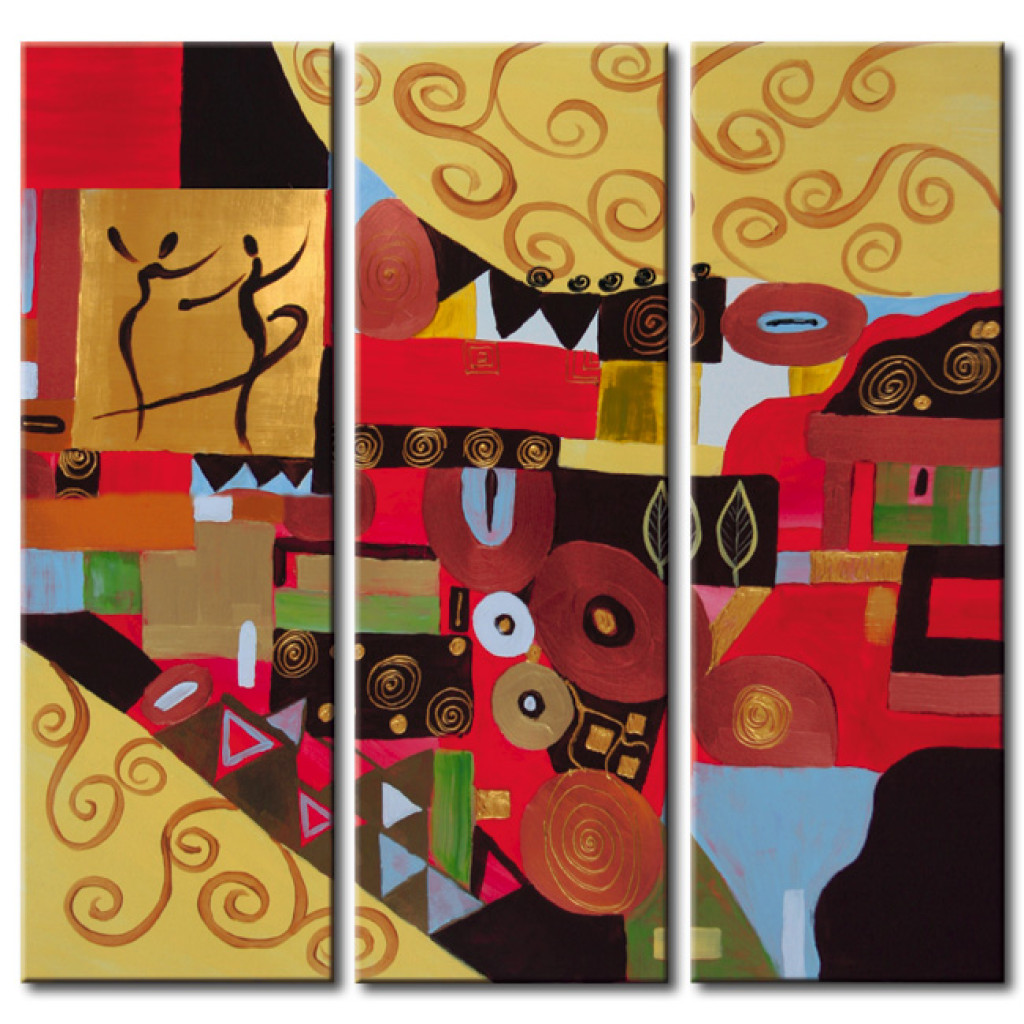 Schilderij  Klimt: Als Klimt