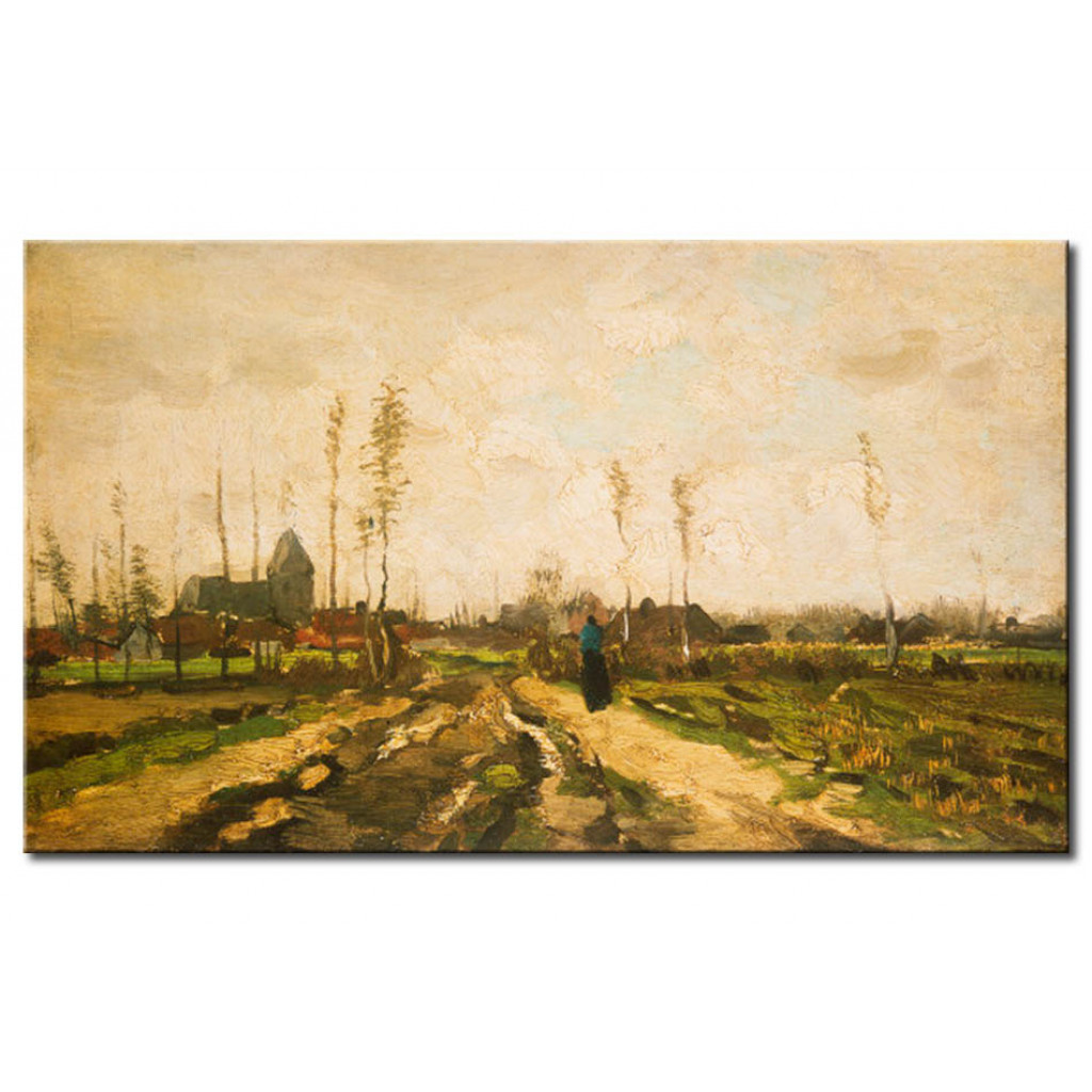 Schilderij  Vincent Van Gogh: Paysage De Brabout