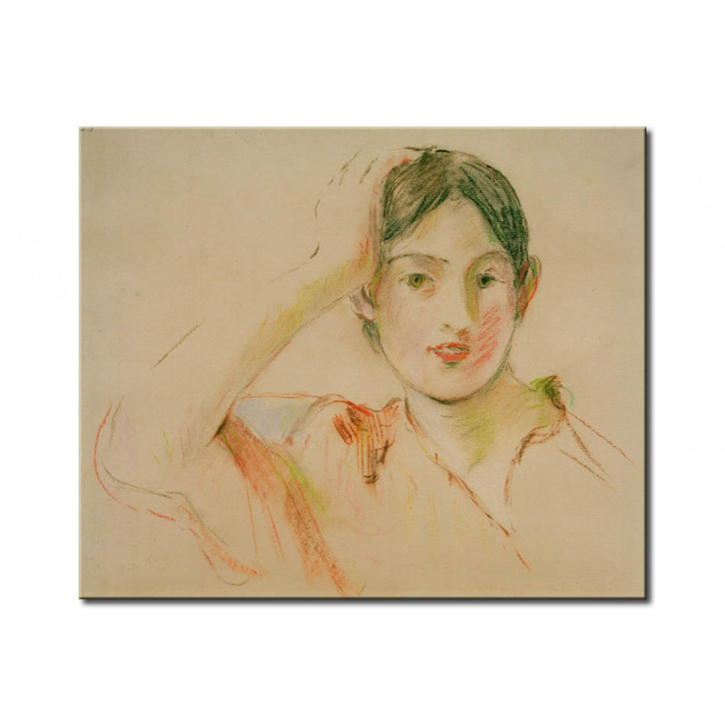 Schilderij  Berthe Morisot: Jeanne Pontillon