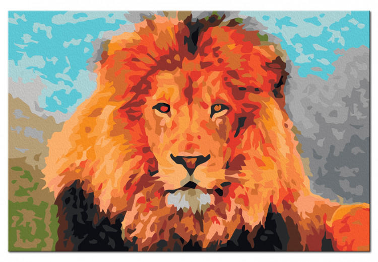 Paint by Number Kit Lion  107170 additionalImage 5