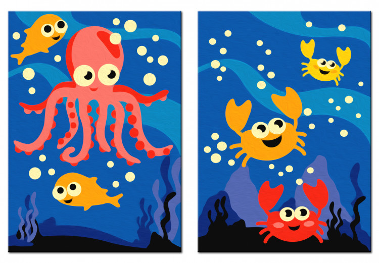 Kit de pintura para niños En el fondo del mar 107270 additionalImage 4
