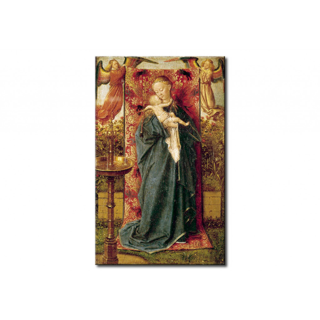 Schilderij  Jan Van Eyck: Madonna At The Well