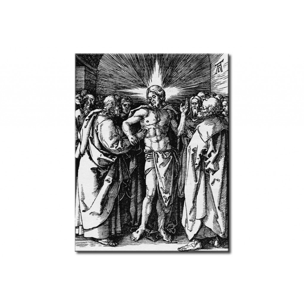 Schilderij  Albrecht Dürer: Doubting Thomas