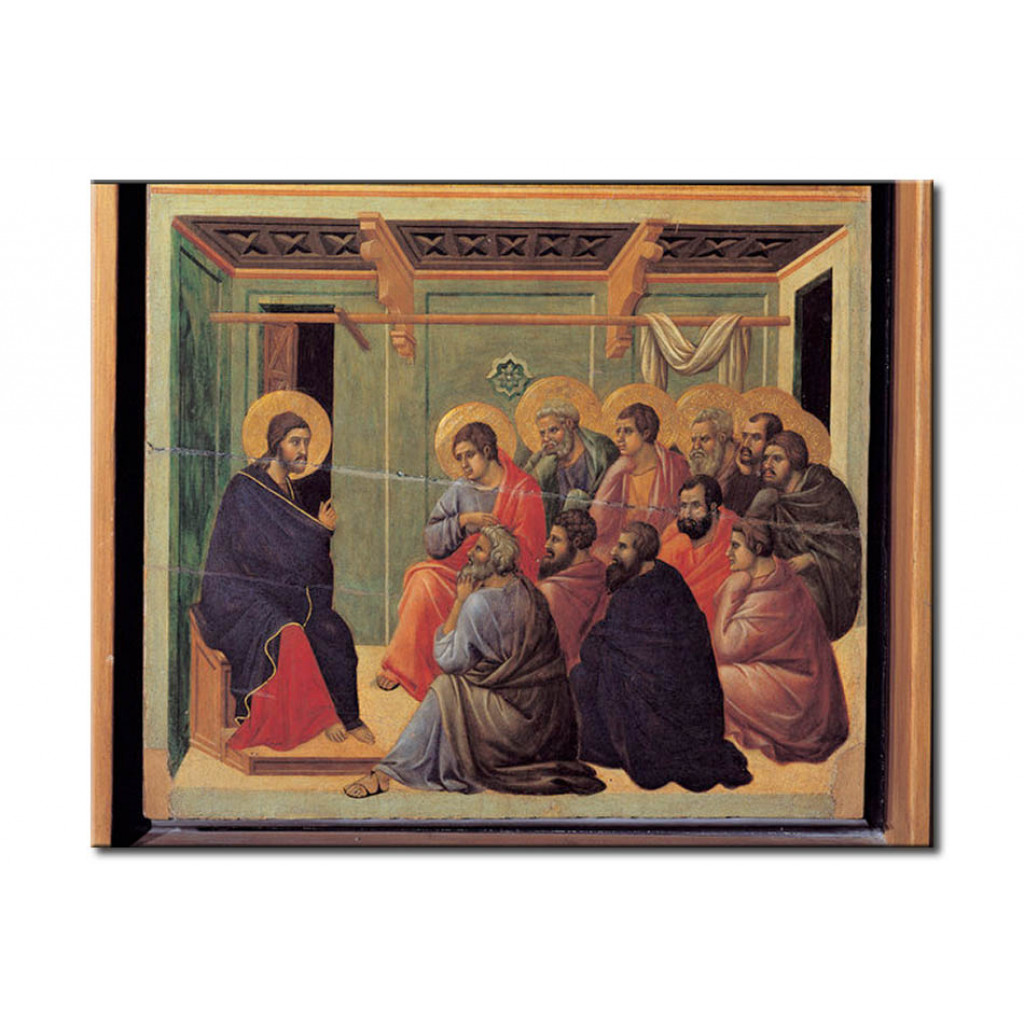 Schilderij  Duccio Di Buoninsegna: Christ's Farewell To His Disciples