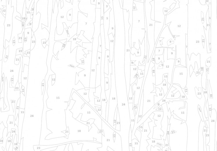 Cuadro numerado para pintar Naked Trees 114170 additionalImage 4