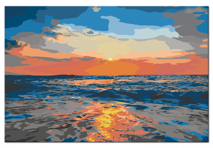 Obraz do malowania po numerach Na morzu 114470 additionalImage 6