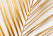 Quadro contemporaneo Golden Palm Leaves (1 Part) Vertical 125870 additionalThumb 5