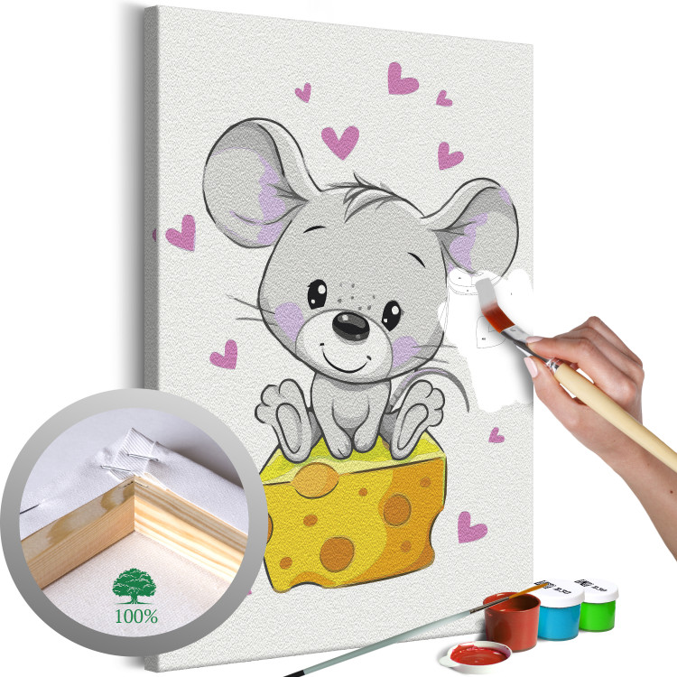 Painting Kit for Children Mouse in Love 134970