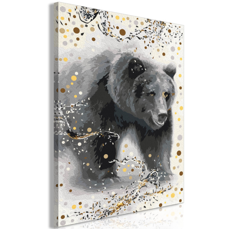 Obraz do malowania po numerach Niedźwiedź grizzli 142770 additionalImage 4