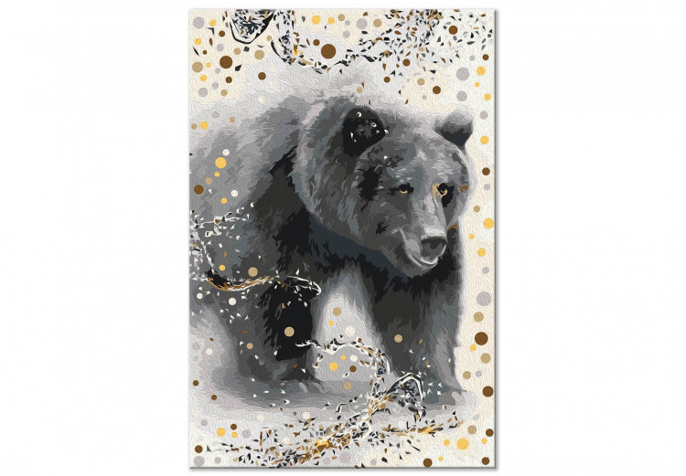 Obraz do malowania po numerach Niedźwiedź grizzli 142770 additionalImage 6