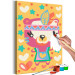 Kit de pintura para niños Indian Warrior - Teddy Bear With Feathers on the Background of Hearts and Stars 149770 additionalThumb 4