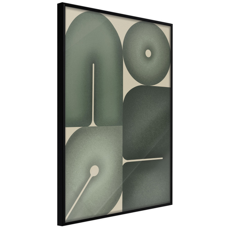 Poster Green Forms - Abstract Composition of Sage Shapes 150070 additionalImage 6