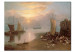 Kunstkopie Sonnenaufgang in Vapour: Fischer säubert und verkauft Fische 52870