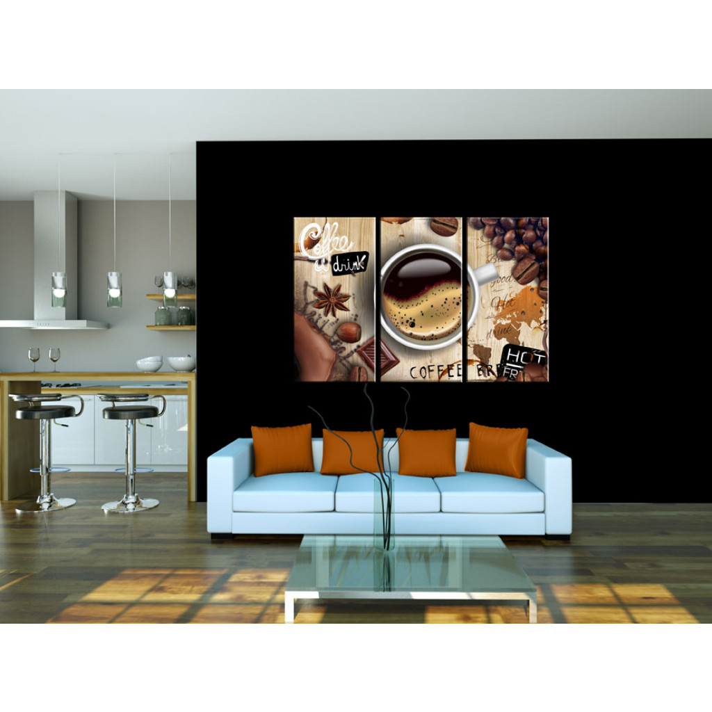 Schilderij  Keuken: Cup Of Coffee In The Morning