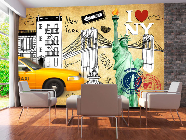 Wall Mural One way - New York 60770