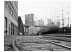 Fototapeta Nowy Jork w szarościach - architektura na tle Mostu Brooklińskiego 61570 additionalThumb 1